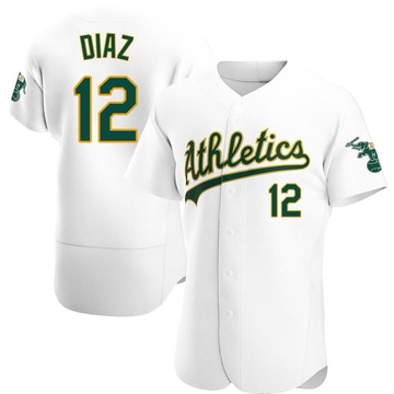 Aledmys Diaz Oakland Athletics Men's Green Roster Name & Number T-Shirt 