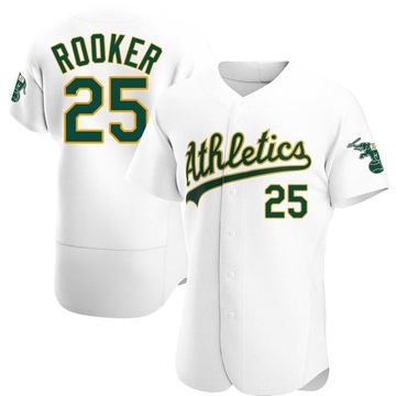 Brent Rooker Men's Oakland Athletics Road Jersey - Gray Authentic