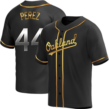 2021 Oakland Athletics Carlos Perez #3 Game Issued Dark Green Jersey 48  DP47160