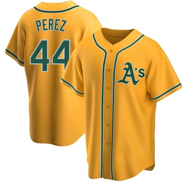 2021 Oakland Athletics Carlos Perez #3 Game Issued Pos Used Kelly Green  Jersey 1