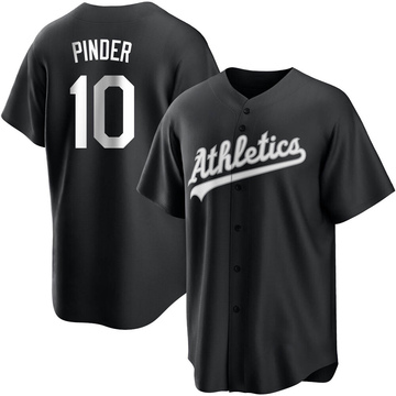 Chad Pinder Men's Oakland Athletics Alternate Jersey - Kelly Green Authentic