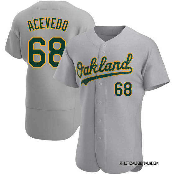 2022 Oakland Athletics Domingo Acevedo #68 Game Used Grey Jersey 48TC  DP48540 - Game Used MLB Jerseys at 's Sports Collectibles Store