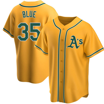 MLB, Shirts, Vintage Oakland Athletics Baseball Jersey Vida Blue