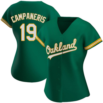 Replica Bert Campaneris Women's Oakland Athletics Black Holographic  Alternate Jersey