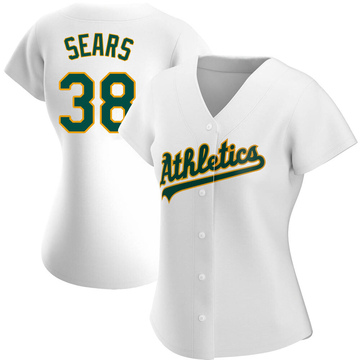 JP Sears Oakland Athletics Women's Green Backer Slim Fit T-Shirt 