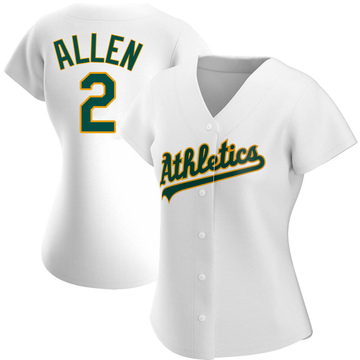 2022 Oakland A's Athletics Nick Allen #2 Game Used Kelly Green Jersey  42 DP46062