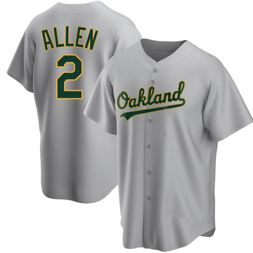 2022 Oakland A's Athletics Nick Allen #2 Game Used Kelly Green Jersey  42 DP46062